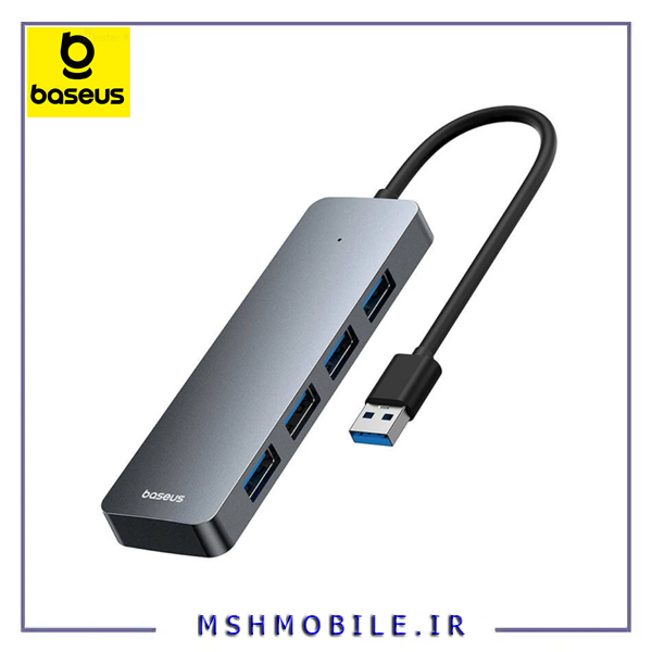 هاب 4 پورت USB 3.0 باسئوس مدل BS-OH080 15cm